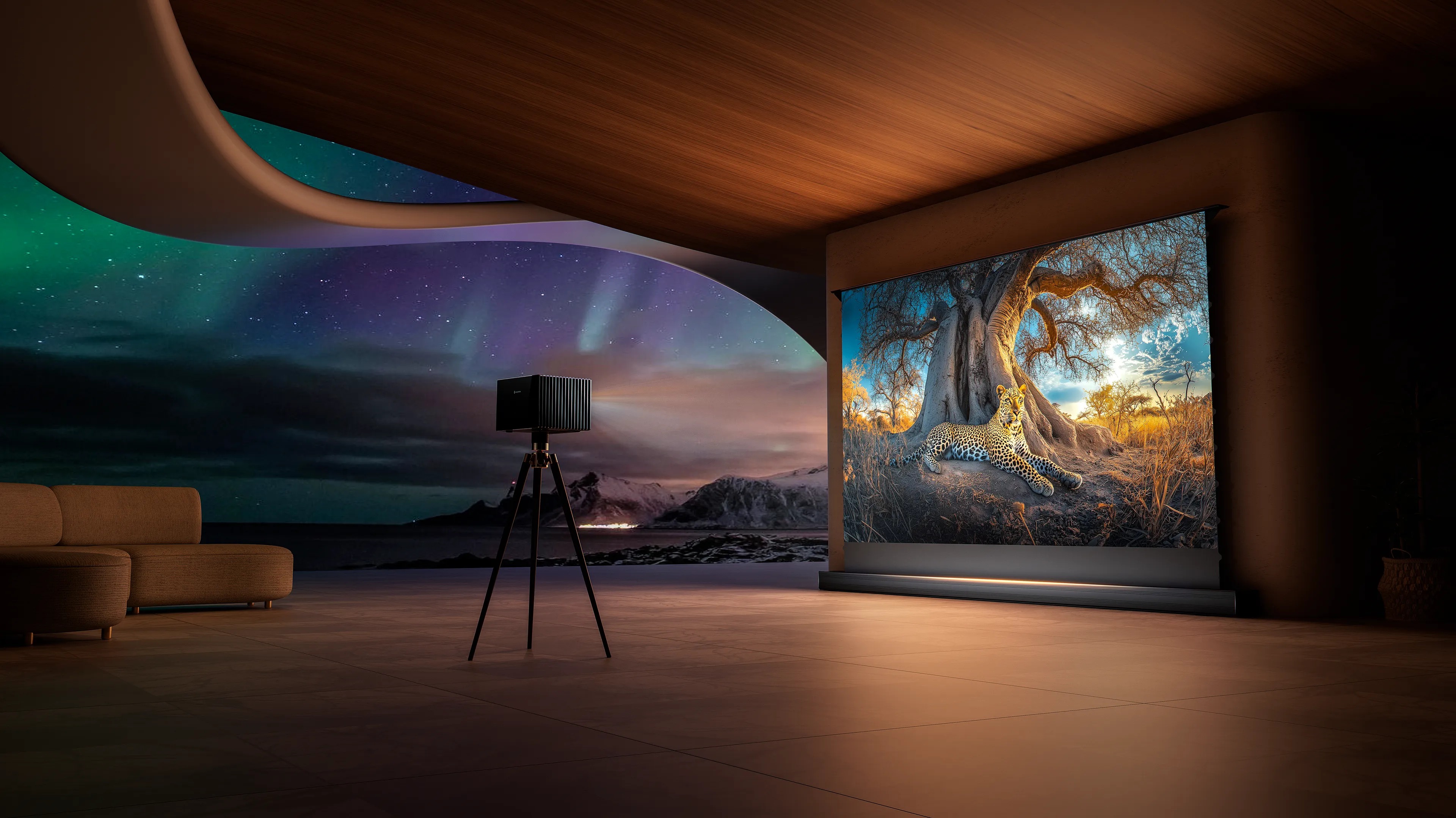 Valerion 4K Laser Projector for Home Theater Setup 2025