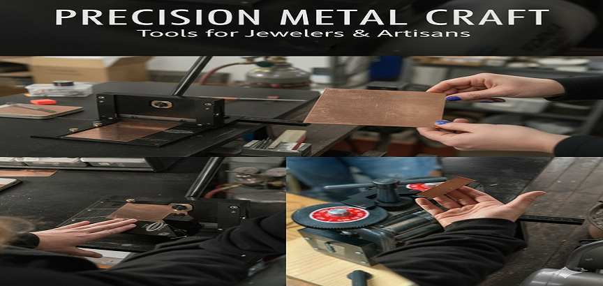 Jewelry making tools from Pepetools including rolling mills, pliers, and polishing machines in 2025