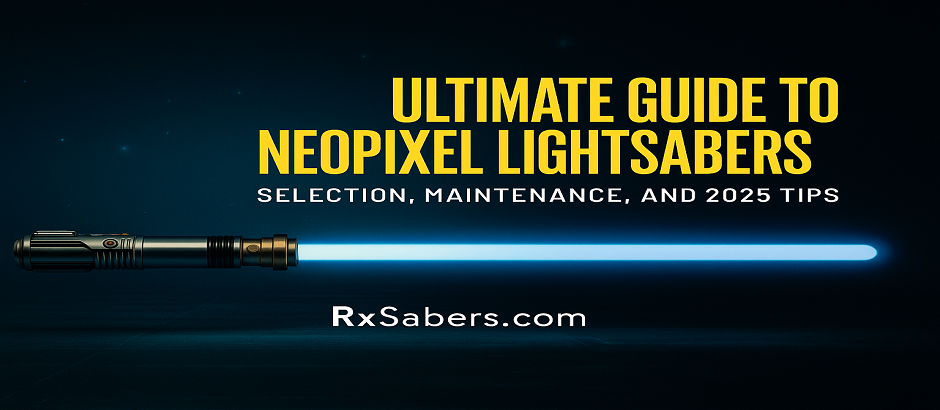 Neopixel Lightsaber With Glowing Blade From RxSabers