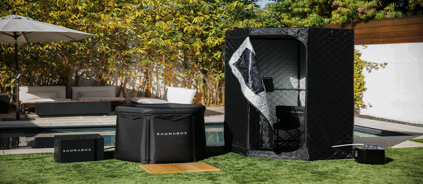 SaunaBox SmartSteam Kit in a modern home setting ?>